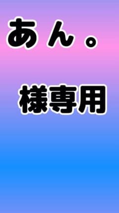 あん。様専用となります!!のサムネイル