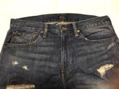 ポロラルフローレンジーンズ32/32 美品　　ダメージ　スリムのサムネイル