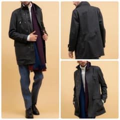 UNITED TOKYO ウールボンディングスタンドコート ジャケット アウター