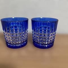 切り子グラス2個セットのサムネイル