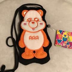 AAA えーパンダ アップリケポーチ 橙のサムネイル