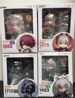 アークナイツ ねんどろいど 4個セット ドクター シルバーアッシュ【開封品】 アークナイツ ねんどろいど 4個セット ドクター シルバーアッシュ