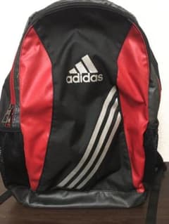 りん様専用　　adidas リュック 黒×赤　アディダスのサムネイル