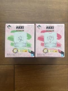 이치 반 복권 승리의 여신 니케 NIKKE F상 글라스 전 2종 세트