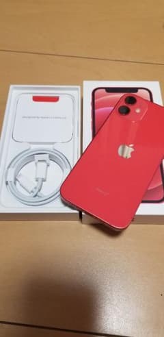 ★本日限定セール★iPhone 12 mini レッド 64 GB SIMフリーのサムネイル