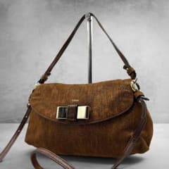 Chloe Lily Glitter Leather 2way Bag 2724 - メルカリ