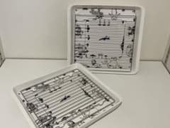 揚げ物皿　網付き　2セットのサムネイル