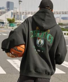 大*会様 BOSTON CELTICS パーカー ダークグレーのサムネイル