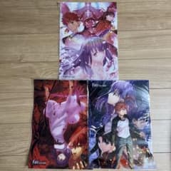 [개봉제 미사용] Fate stay night HF 애니메이트 예약 특전 포스터