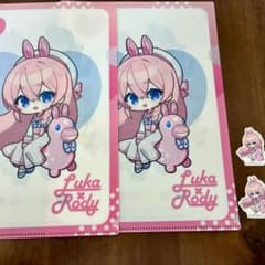 タイトーくじ 初音ミク×RODY クリアファイル 巡音ルカのサムネイル