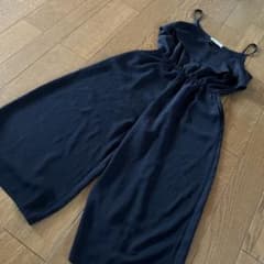AIRLY サロペット　ネイビー　美品　160のサムネイル