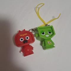 ガチャピン ムック キーホルダー ストラップ セット - メルカリ