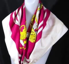 HERMES エルメス 大判スカーフ カレ90 D441 - メルカリ