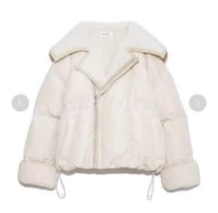 【新品】SNIDEL ショートボアダウンコートのサムネイル