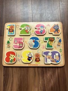 アンパンマン 木製パズル 数字のサムネイル