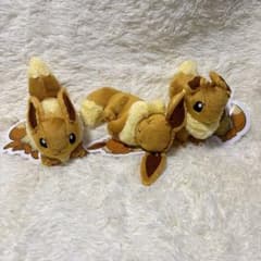서 이브이, 오히루네 이브이, 러닝 이브이 봉제인형 3개