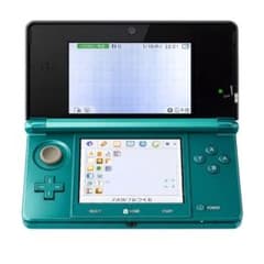 Nintendo 3DS 本体 アクアブルー　動作確認済みのサムネイル