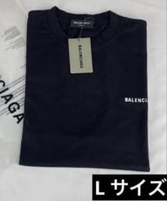 BALENCIAGA バックロゴ オーバーサイズ Tシャツ L黒 - メルカリ