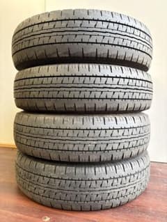 165R13夏タイヤ☆ダンロップエナセーブVAN01 6PR プロボックス等