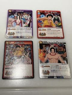 ミラバト ワンピース プロモ 4枚セット 非売品 ルフィ エース 他のサムネイル