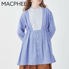 新品タグ付き マカフィー パッチワークシャーティング チュニック 