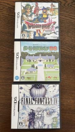 ニンテンドーDS ソフト 3本セットのサムネイル
