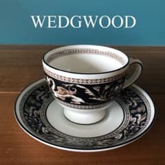 稀少色 WEDGWOOD ウェッジウッド　フロレンティーン　カップ&ソーサーのサムネイル