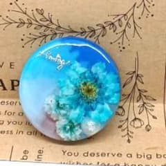 ハンドメイド レジンヘアゴム 大人可愛い 海 - メルカリ