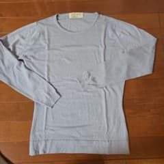 JOHN SMEDLEY エクストラファインメリノ 長袖ニット Sのサムネイル