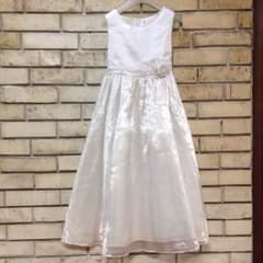 キッズ 白ドレス【140cm 】のサムネイル