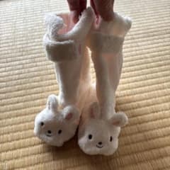 ミキハウス ウサギデザイン ベビー靴下のサムネイル