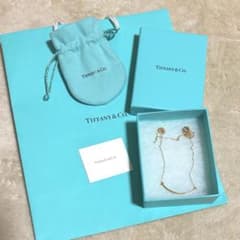 ティファニー　Tスマイル　ネックレス　ゴールド 750 K18 スモール