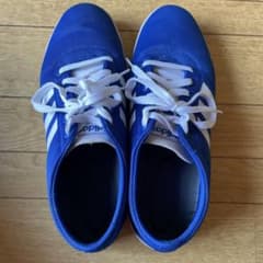 み*ん様 adidas スニーカー ブルー ホワイト　27cmのサムネイル