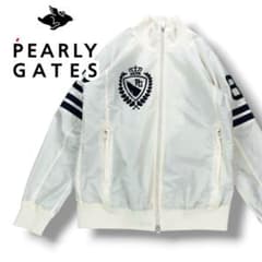 PEARLY GATES パーリーゲイツ 襟付き ボア ジャケット 1 ホワイト PEARLY GATES パーリーゲイツ ジャケット ホワイト サイズ1 - メルカリ