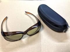 【美品】TALEX タレックス オーバーグラス EM6-D03C12 偏光 TALEX タレックス偏光レンズ オーバーグラス EM6-D03C12限定カラー