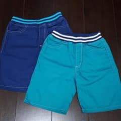 まりろ様専用【110cm】ハーフパンツ　２枚セット　男の子のサムネイル