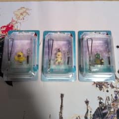 ファイナルファンタジー チョコボ マスコットストラップ 3個セット ファイナルファンタジー チョコボ マスコットストラップ 3個セット
