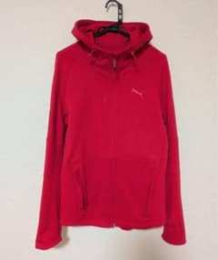 PUMA フルジップパーカー レッドLサイズのサムネイル