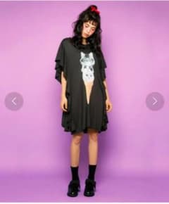 【ひめめ様】お値下げ‼️ CANDY STRIPPER Tシャツワンピのサムネイル
