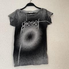 DIESEL グレー ブラック 半袖Tシャツ Mのサムネイル