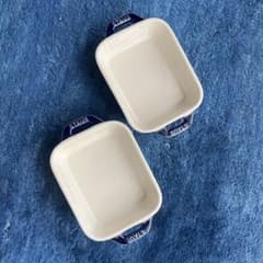 ストウブ グラタン皿×2枚のサムネイル