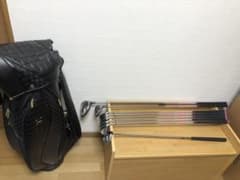 送料込　レディース　スリクソン ドライバー アイアン キャディバッグのサムネイル