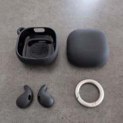SONY Linkbuds fit 純正ケースカバー サポーター 黒のサムネイル
