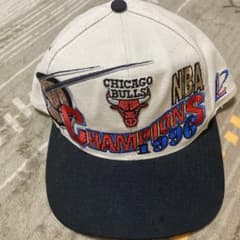 CHICAGO BULLS 1996 CAP シカゴブルズ キャップ 帽子 - メルカリ