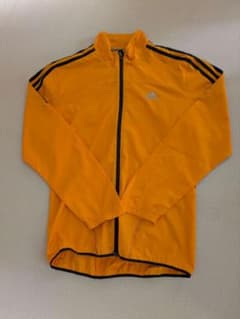 メンズ　adidas オレンジ ウィンドブレーカー Mのサムネイル