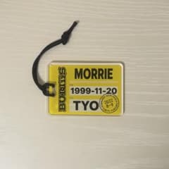 BUDDiiS JOURNiiY ラゲッジタグ風キーホルダー MORRIEのサムネイル