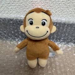 おさるのジョージ ぽってりカラビナ付マスコット　A-2
