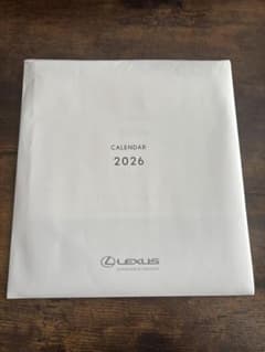 Lexus カレンダー 2026 - メルカリ