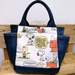 ハンドメイド  トートバッグ  スヌーピーのサムネイル