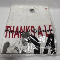 【新品未開封】広島カープ　大野豊 投手引退記念Tシャツ　Lサイズ レア 希少 新品未開封】広島カープ 大野豊 投手引退記念Tシャツ Lサイズ レア